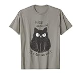 Lustig Schwarze Katze Social Distancing Verärgert