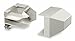 Hubbell Wiring Device-KELLEMS PVC Ceiling Adapter for Use with Base-Trak Raceway, White