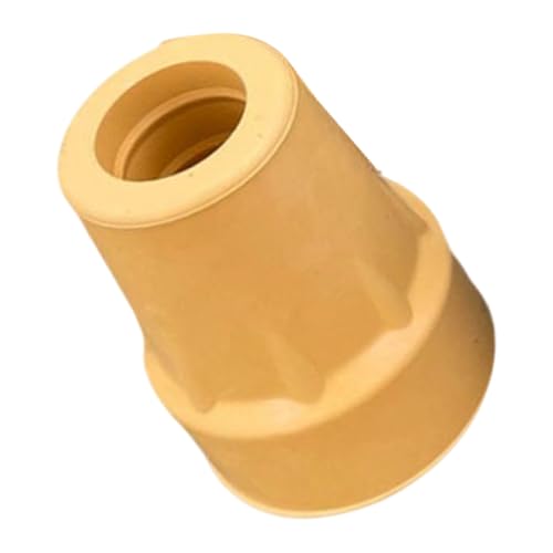 BUBEFSKD Bastones de Trekking Gorras Walking Stick Base Pad Goma Estabilidad Peso Ligero Para Doblar Tubos de Goma Trekking Tapas