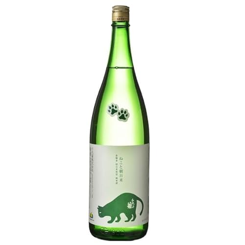 純米 ねこと朝日米 1800ml×1本 一升瓶