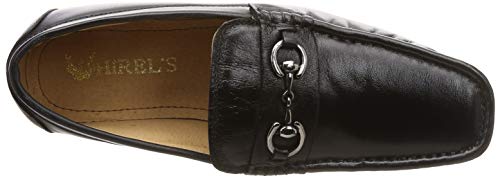 Image of HiREL'S Men's Original Genuine Leather Lightweight Anti-Skid Memory Foam Loafers