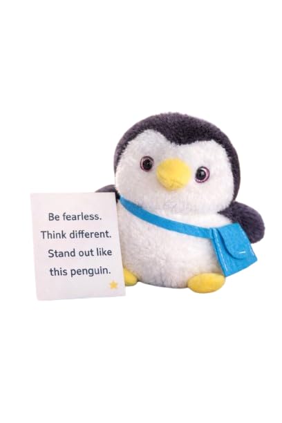 Image of SCOOBA Messenger Penguin Soft Toys with Message Card (Message Penguin)
