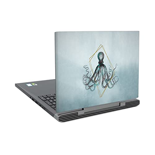 Vinyle autocollant poulpe Dell Inspiron 15 7000 au bureau et café