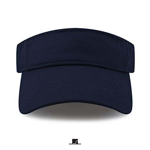 The Hat Depot Kids 100% Cotton Sport Quick-Adjust Strap Closure Sun Protect Golf Visor Cap Hat3