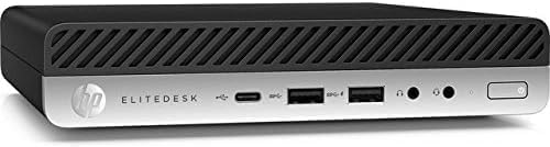 for HP Elite-Desk 800 G4 4CB30UT Mini Desktop (2.1 GHz Intel Core i5-8500T, 8 GB DDR4 SDRAM, 256 GB SSD, Windows 10 Pro) (Renewed) (Renewed)