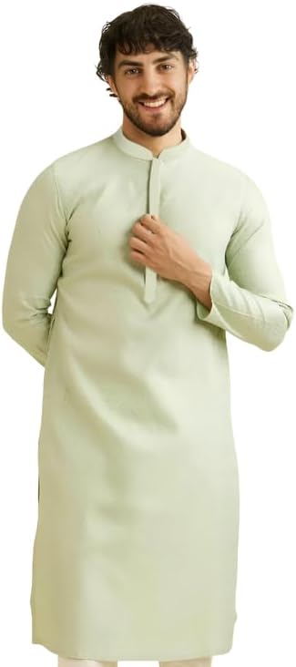 Men’s Printed Kurta Pajama Set
