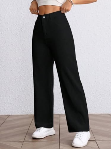 Image of Ben Martin Baggy Jeans for Women || Women,s Loose Jean Pants || Oversized Jean's for Women's || Wide Leg Jean,s for Woman || Casual Jins for Woman's || Loose Jin Pant for Woman,s 2-BM-JJ33