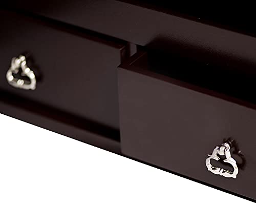 Bricozone Armadio Specchio Portagioie Gioielli con...