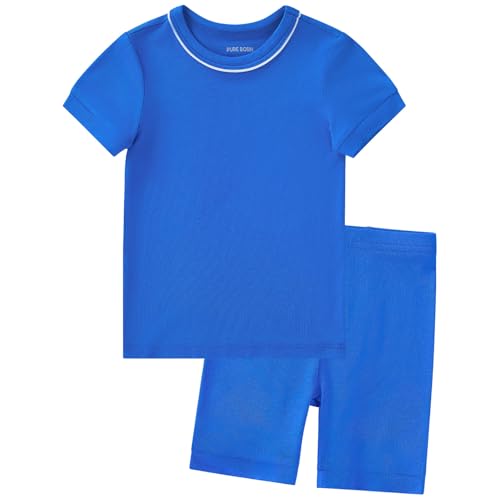 Image of pureborn Baby Pajamas Set Toddler Snug Fit Cotton Sleepwear 2pcs 12M-7Y