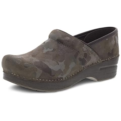 Dansko Women's Professional Camo Suede Clog 8.5-9 M US Cover