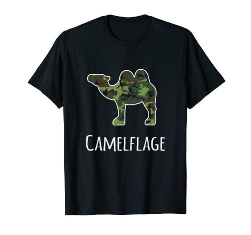 Camelflage Funny Camel Shirt | Camel T-Shirt