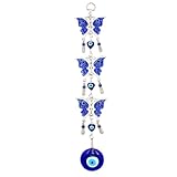 HEALEEP Colgante Decorativo y Multifuncional Aleación Resistente de de Ojo Azul Diseño de Insecto Elegante para y Coche