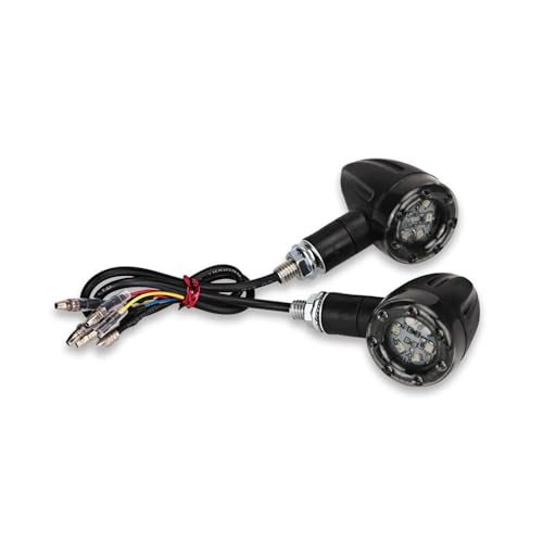 Clignotant pour moto arrière noir feux stop de rechange pour scooter et chopper personnalisé