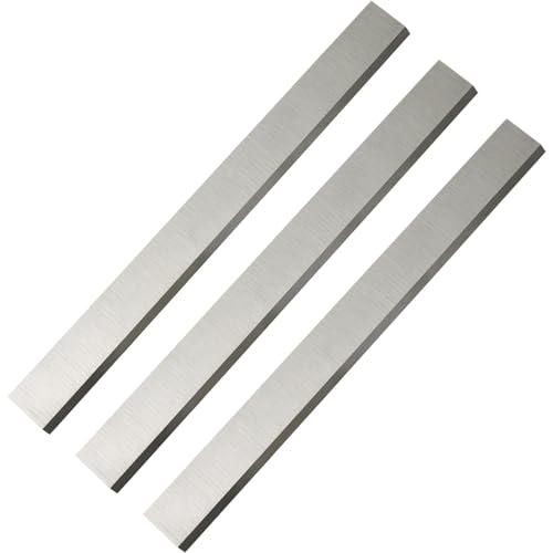 Lot de 3 lames de raboteuse HSS de rechange for raboteuse d'épaisseur 260 × 20 × 3 mm