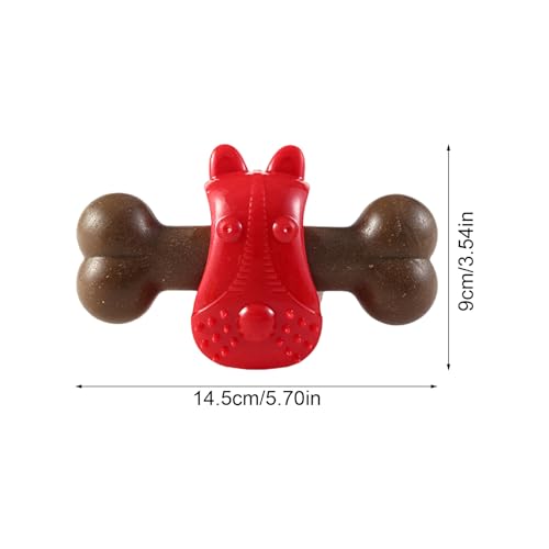Nettoyage et entraînement du chien grâce à l'os à mâcher interactif