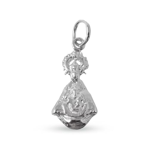 Virgen de Tíscar silueta de plata para llevar a diario el recuerdo de Quesada y Cazorla