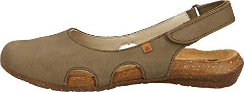 El Naturalista Women's N413 Pleasant Ocean/Wakataua Flat Sandal2