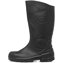 Proteccion Para Manos Seguridad Industrial Dunlop S5 H142011 - Botas de seguridad con punta y entresuela de acero para hombre, color Negro, talla 36
