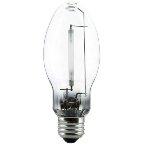 Sunlite 03610 LU70/MED High Pressure Sodium Light Bulb, 70 Watts, ED17/MED, Medium Base (E26), ANSI Code S62, 6000 Lumen, 24000 Life Hours, Clear, 2100K