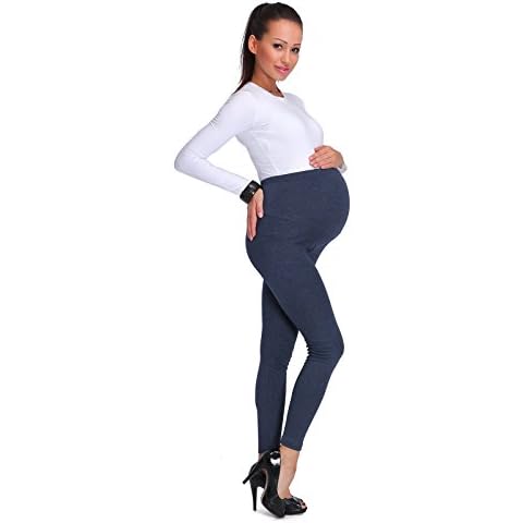 SOFTSAIL Womens Maternity Leggings Thick Cotton Pregnancy Fleece Pants PREG28 Jeans 12 UK Cover