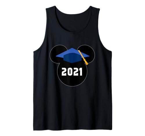 Débardeur Mickey Disney Graduation 2021 pour diplômés célébrant leur réussite en style