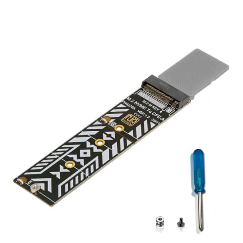 chenyang M.2 NVME a CF Express Tipo A Adaptador de Disco Duro para PCIe NVME 2230/2242/2260/2280 SSD
