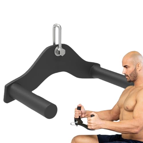 Bollisate Accesorio para Jalón Al Pecho - Accesorio para Tríceps | Mango Ergonómico para Remo En Equipo De Gimnasia Casa Poleas Press Pecho Músculo Espalda