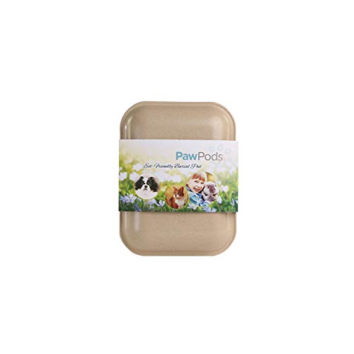Paw Pods Biodegradable Pet Casket, Medium Pod