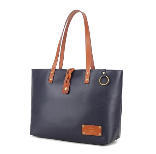 【未使用品✨】 2way 木村工房 ビジネスバッグ レザー ブラック ブルー Amazon.co.jp: Kimura handmade: トートバッグ