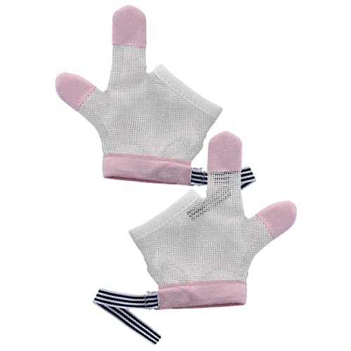 Hohopeti Hand-Proof Correction Device Stop Sucking Fingers for Boys and Girls Thumb Sucking Stopper Glove Infants Protection Glove