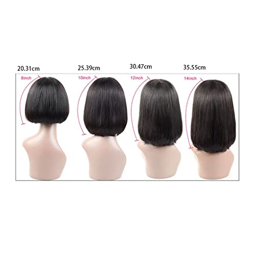 Perruque de cheveux humains de qualité supérieure avec boucles légères - 3