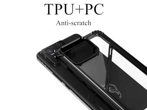 Love Mei IC-AR8P Shockproof Case For Asus Rog Phone 8 Pro, Soft Tpu Bumper+ Transparent Pc Back Cover Shockproof Anti-Scratch Case thumb #4