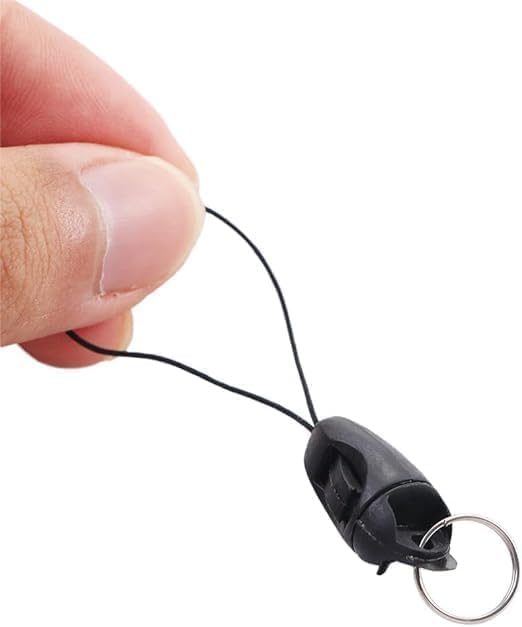 10 Pcs Black Anti-lost Nylon Lanyards Phone Straps Hanging Head Lanyard Cords Phone Charms Badge Lanyards Pendant Buckle Small Sling Key Straps Cell Charms - Image 8