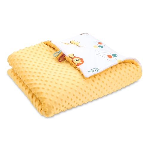 Stroller Blanket Baby Summer 75x100 cm - Children's Cuddly Blanket Newborn Safari