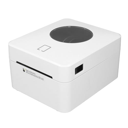 Marhynchus Thermal Label Printer, 4 x 6in USB Connection Desktop Printer for Windows, OS X, iOS, and Systems (US Plug)