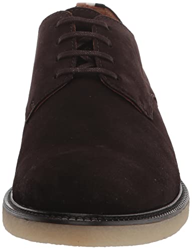 Image of BOSS Men's Suede Lace Up Desert Boot With Embossed Logo