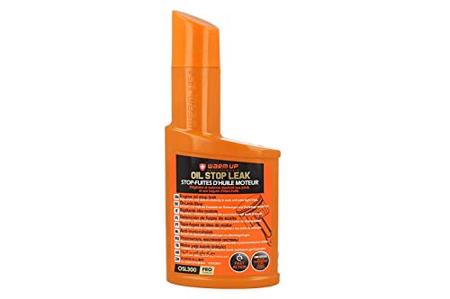 Anti-fuite moteur WARM UP OIL STOP LEAK résout les fuites de boite de vitesse et direction assistée