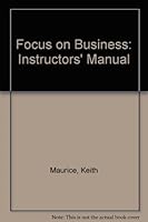 Focus on Business Tb 0130077097 Book Cover