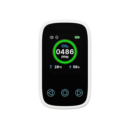 Détecteur de CO2 portable et moniteur de qualité de l'air intérieur