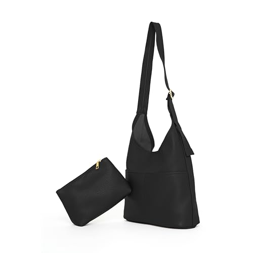 Bolso Tote Grande de Cuero Vegano Suave para Mujer miniatura 1