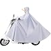 Poncho De Pluie, Imperméable Pour Moto De Vélo Électrique Cape De Pluie Unisexe Imperméable Pour Vélo Avec Bandes Réfléchissantes, Transparent Ne Bloque Pas Les Feux Avant Et Arrière,Gris,4XL