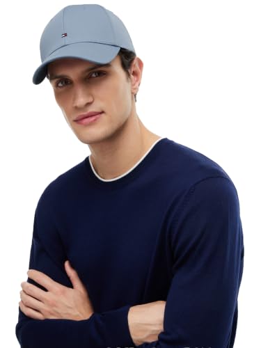 Image of Tommy Hilfiger Men's Cotton Flag Logo Adjustable Baseball Cap