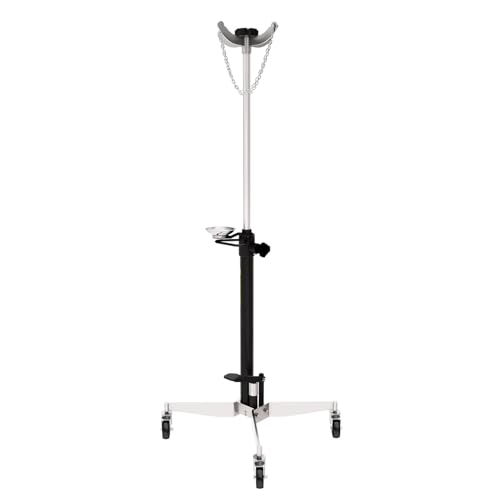 Rodcraft GHN1000 Getriebeheber mit 1000 kg Hubkapazität, Höhe 1,18 m bis max. 2 m, Fusspedal, Doppelkolben, Sicherheitsventil, automatisches langsames Absenken, Gewicht 48,1 kg