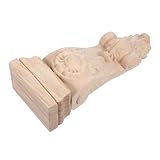 Détails sculptés à la main : chaque applique décorative en bois et chaque console d’arche est sculptée avec précision pour mettre en valeur la finesse des détails et le savoir-faire des consoles en bois d’époque
