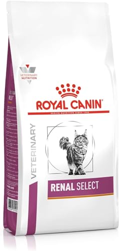 Royal Canin Veterinary Renal Select | 4 kg | Aliment complet diététique pour chats | Peut contribuer à soutenir la fonction rénale en cas d'insuffisance rénale...