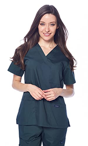 Image of Dagacci Scrubs Medical Uniform Women and Men Scrubs Shirts and Tops