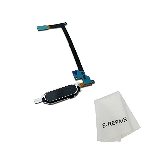 Home Return Button Flex Cable Fingerprint Key Replacement Kit for Samsung Galaxy Note 4 N910a N910t N910v N910p (Black)