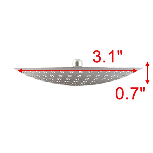 Colador de fregadero acero inoxidable 2 piezas 7.9 cm miniatura 2