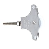 TE CONTAMOS MÁS DETALLES: Estas poleas para el tendedero incorporan una roldana de plástico de 39 mm, tornillo de 6 x 40 mm para su sujeción y guías. Son poleas para tendero de exterior e interior muy resistentes.