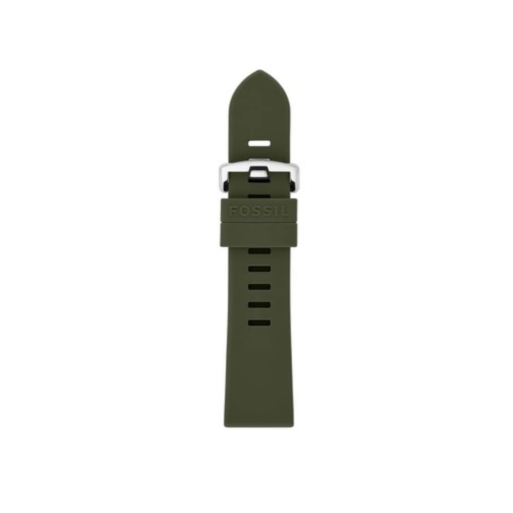 Fossil Strap for unisex watches 20MM lug width, Silicone strap, S201105
